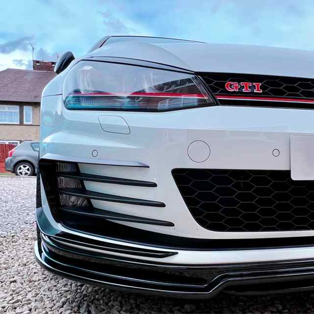 フォルクスワーゲン VW ゴルフ MK6 MK7 GTI GTD 2012〜2017カナード